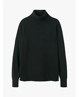 Celtic & Co. Women's Geelong Wool Slouch Turtleneck Sweater