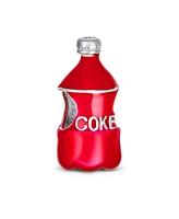 Bling Jewelry Soda Lover Red Enamel Coke Bottle Charm Bead European Bracelets