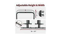 Power Tower Pull Up Rod Stand – Adjustable Height, Detachable Bench, Multi-Functional Fitness Training Equipment for Home Gym