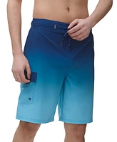 Rokka&Rolla Men's 9" No Liner Board Shorts Quick Dry Swim Trunks Spf 50