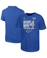 Nike Big Boys and Girls Royal Florida Gators 2025 Ncaa Men's Basketball Tournament March Madness Final Four Locker Room T-Shirt