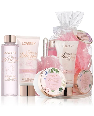 Lovery 5-Pc. Cherry Blossom Bath Gift Set