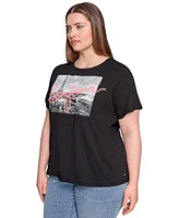 Karl Lagerfeld Paris Plus Bonjour Tee