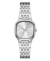 Skagen Women's Mellem Lille Quartz Three-Hand Silver Stainless Steel Watch, 28mm
