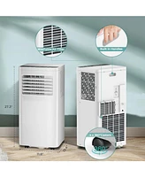 Cowsar 10,000 Btu Air Conditioner cool Up to 450 Sq.Ft, 4 Modes Portable Ac Unit with 24Hrs Timer/Led Display/Remote Control/Installation Kits, Ac Uni