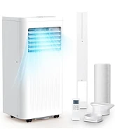 Cowsar 10000 Btu Portable Air Conditioners, 4 Modes portable Ac with Cooling, Fan, Dehumidifier & Sleep Mode, Cooling up to 450 Sq.Ft. with 24H Timer/