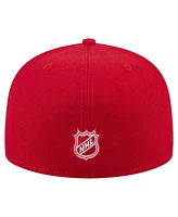 New Era Men's Red Detroit Wings State Stitch 59FIFTY Fitted Hat
