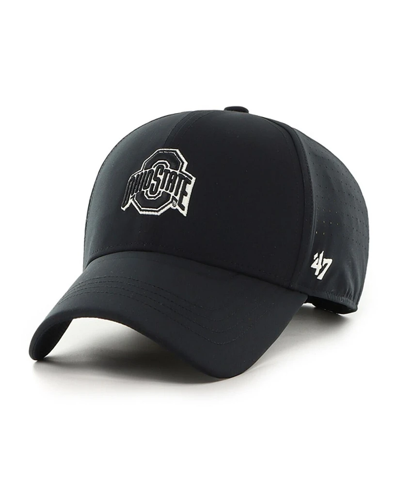 '47 Brand Men's Black Ohio State Buckeyes Forward Vent Mvp Adjustable Hat