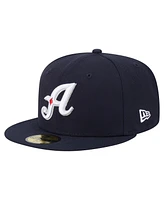 New Era Men's Navy Reno Aces Authentic Collection 59FIFTY Fitted Hat