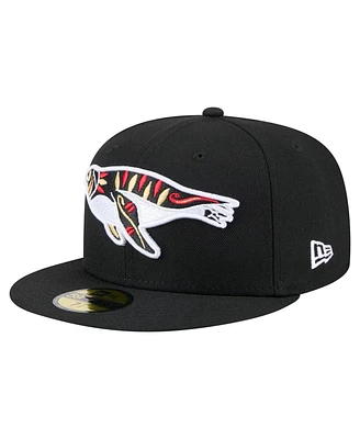 New Era Men's Black Rome Emperors Copa de la Diversion 59FIFTY Fitted Hat
