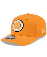 New Era Men's Orange McLaren F1 Team Adventure Circle 9SEVENTY Stretch Snap Hat