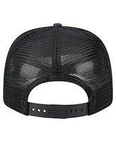 New Era Men's Black Philadelphia Phillies Adventure Drinks Pattern 9SEVENTY Stretch-Snap Hat