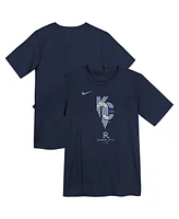 Nike Preschool Navy Kansas City Royals City Connect T-Shirt