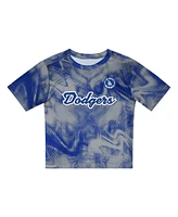 Outerstuff Preschool 2-Piece Gray Los Angeles Dodgers Hitter Infielder Set