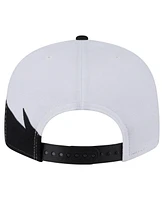New Era Men's Black/White Miami Marlins Jagged 9FIFTY Snapback Hat