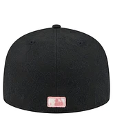 New Era Men's Black San Francisco Giants Tonal Koi 59FIFTY Fitted Hat