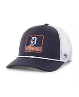 '47 Brand Men's Navy/White Detroit Tigers Scratch Adjustable Trucker Hat
