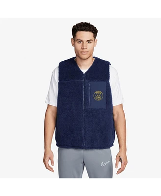 Nike Men's Navy Paris Saint-Germain Club+ Winterized Full-Zip Vest