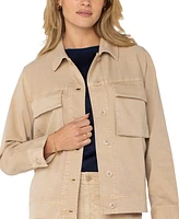 Liverpool Los Angeles Women's Twill Cargo Jacket