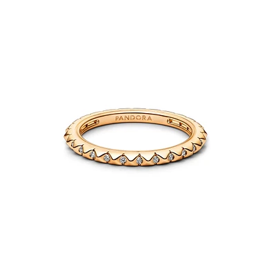 Pandora Gold-Plated Pyramids Ring