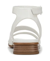 Naturalizer Women's Effie Square Toe Block Heel Flat Sandals
