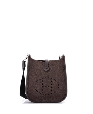 Pre-Owned Hermes Tpm Evelyne Bag Gen Iii Felt