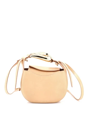 Pre-Owned Chloe Small Kiss Purse Bag Leather
