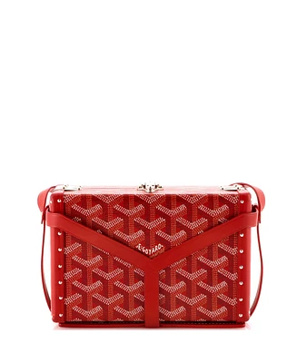 Pre-Owned Goyard Minaudiere Bag Coated Canvas