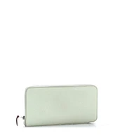 Pre-Owned Hermes Long Azap Zip Around Wallet Silk'in Epsom