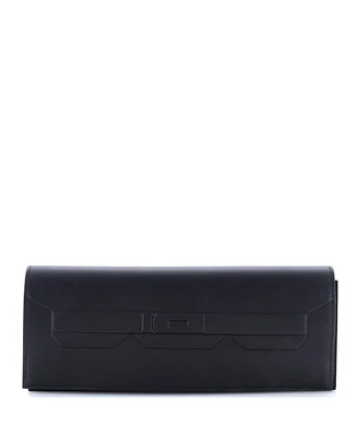 Pre-Owned Hermes Long Shadow Clutch Swift