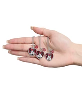 Disney Mickey & Minnie Mouse Heart Necklace Set of 3