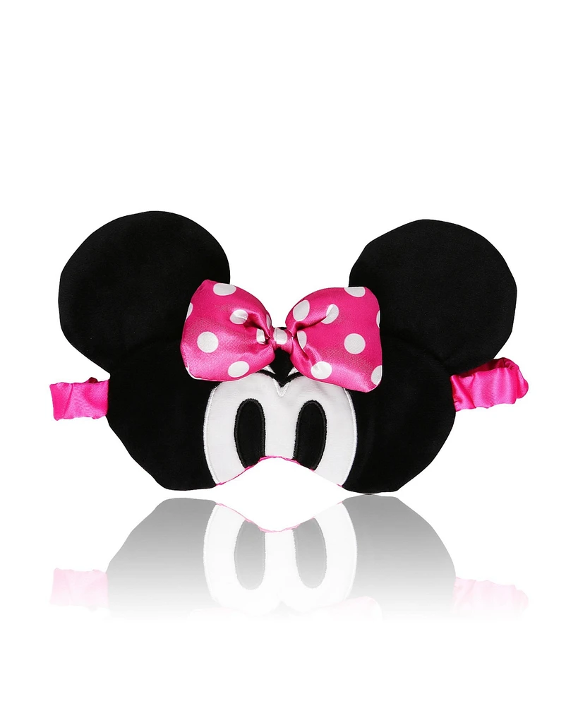 Disney Minnie Mouse Sleep Mask - Soft Plush Eye Cover