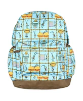 SpongeBob SquarePants Backpack Plankton Chum Bucket Patties Laptop School Bag