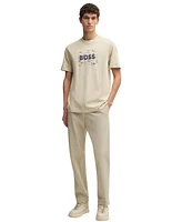 Boss by Hugo Men's Cotton-Jersey Regular-Fit T-Shirt