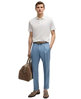 Boss by Hugo Boss Men's Mercerized Italian Cotton Regular-Fit Polo Shirt