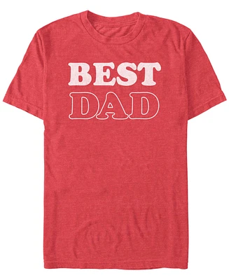 Fifth Sun Men's Best Dad Short Sleeve T-Shirt