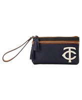 Dooney & Bourke Minnesota Twins Infield Double-Zip Wristlet