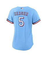 Nike Women's Corey Seager Light Blue Texas Rangers Alternate Replica Player Jersey