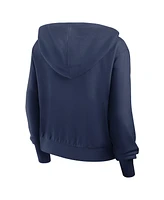 Nike Women's Navy Atlanta Braves Chill Full-Zip Hoodie