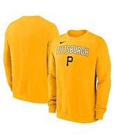 Nike Men's Gold Pittsburgh Pirates Pullover Sweatshirt