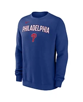 Nike Men's Royal Philadelphia Phillies Pullover Sweatshirt