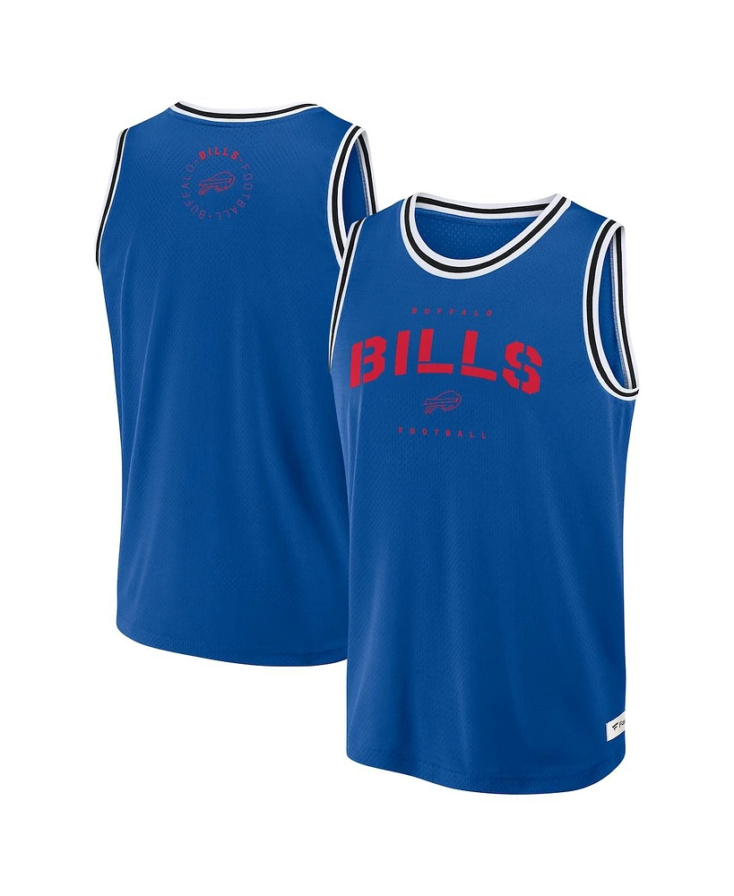 Fanatics Men's Royal Buffalo Bills Elements Future Ground Jersey Tank Top