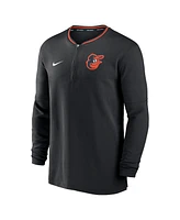 Nike Men's Black Baltimore Orioles Authentic Collection Performance Half-Zip Top