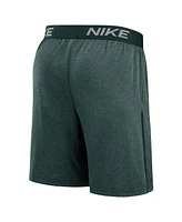 Nike Men's Green Athletics Authentic Collection Performance Knit Shorts