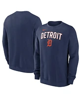 Nike Men's Navy Detroit Tigers Pullover Sweatshirt