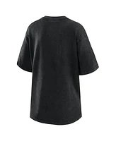 Wear by Erin Andrews Women's Charcoal Boston Red Sox Boyfriend T-Shirt