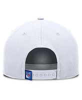 Fanatics Men's White New York Rangers Rope A-Frame Adjustable Hat