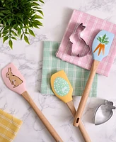 Design Imports Hop Into Spring Spatula 3-Piece Cookie Cutter Gift Set