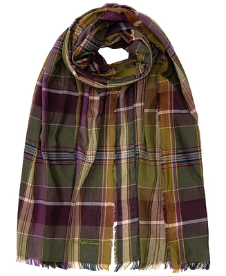 Lauren Ralph Lauren Pre-Spring Woven Plaid Wrap