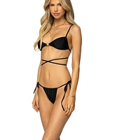 Edikted Women's Buffie Bralette Bikini Top